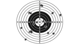Круглая мишень.